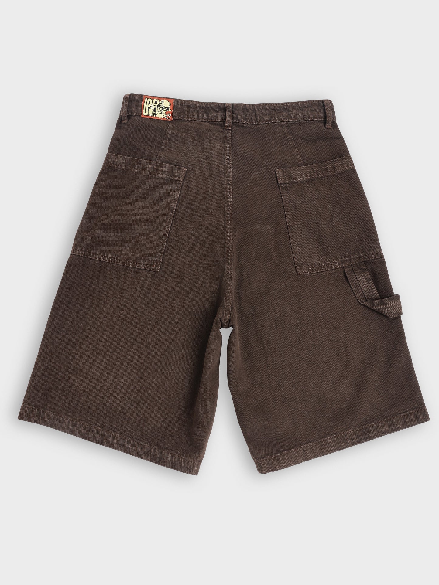 Brown Denim Jorts
