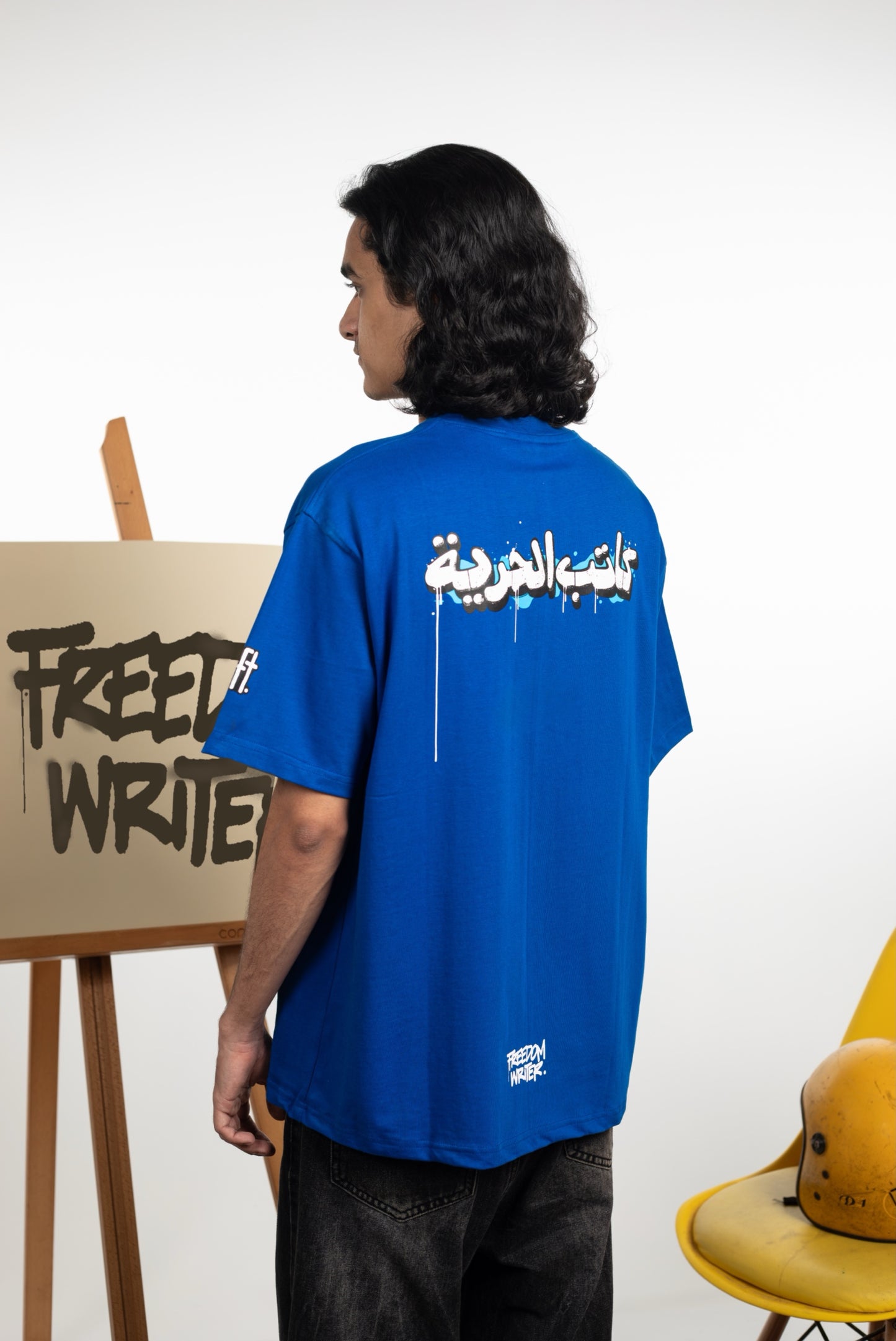 freedom writers- blue graphic tee