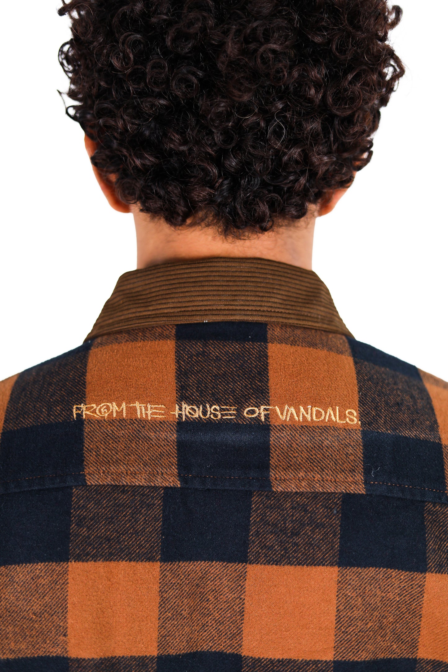 BROWN FLANNEL SHIRT