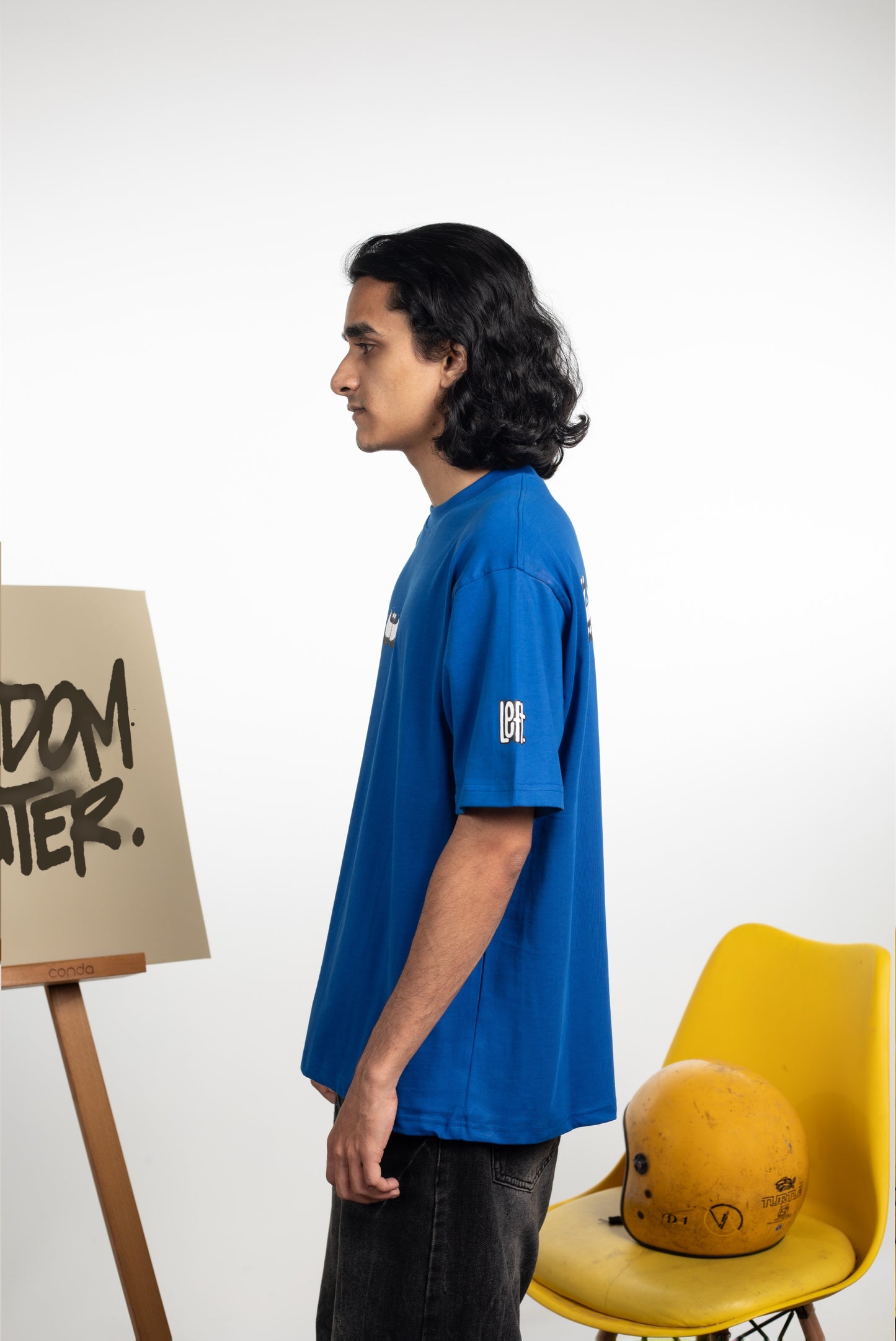 freedom writers- blue graphic tee